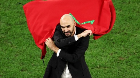 Foto: Alexander Hassenstein/Getty Images/Qatar - Walid Regragui: técnico de Marrocos apontou a melhor seleção da Copa do Mundo
