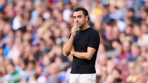 Xavi Hernández, entrenador de Barcelona.