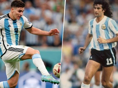 Las comparaciones entre el gol de Julián Álvarez y el de Kempes en 1978