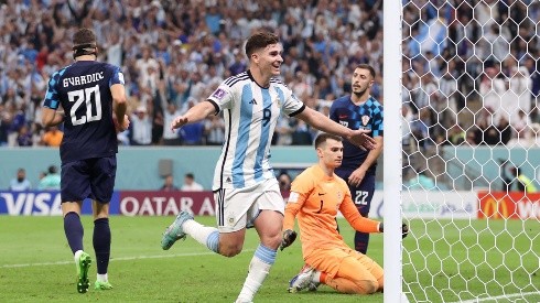 Julián Álvarez le da el pase a la final a Argentina