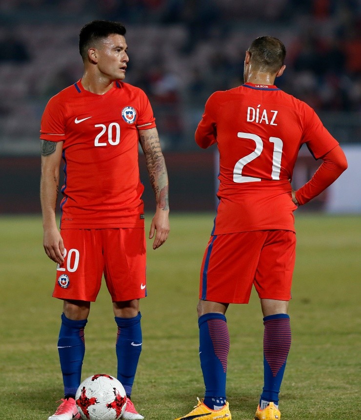 Charles Aránguiz Marcelo Díaz