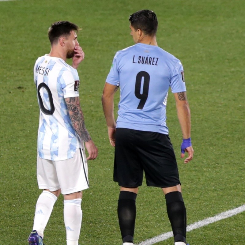 Luis Suárez no fue ajeno al partidazo de Messi y se deshizo en elogios para su “amigo”