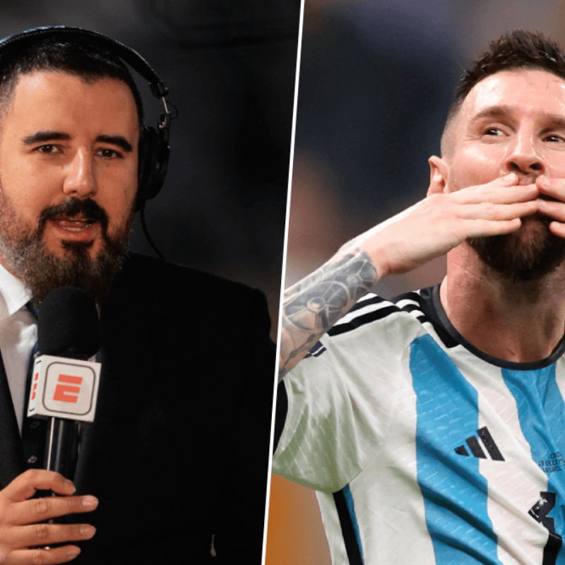 ¿No se cansa? Álvaro Morales volvió a menospreciar a Lionel Messi