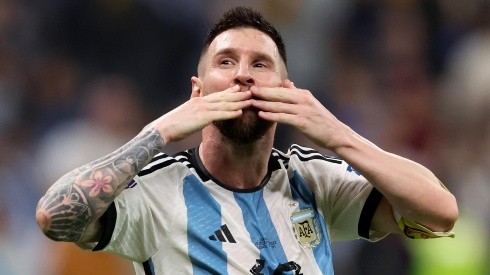 El astro argentino disputará este domingo su último partido en una Copa del Mundo.