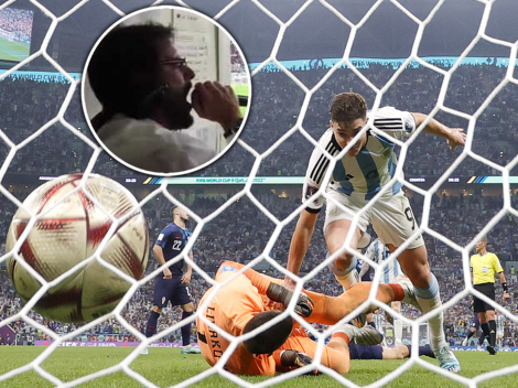 "¿Qué más se puede decir?": el relato emocionante de Closs en el gol de Julián Álvarez