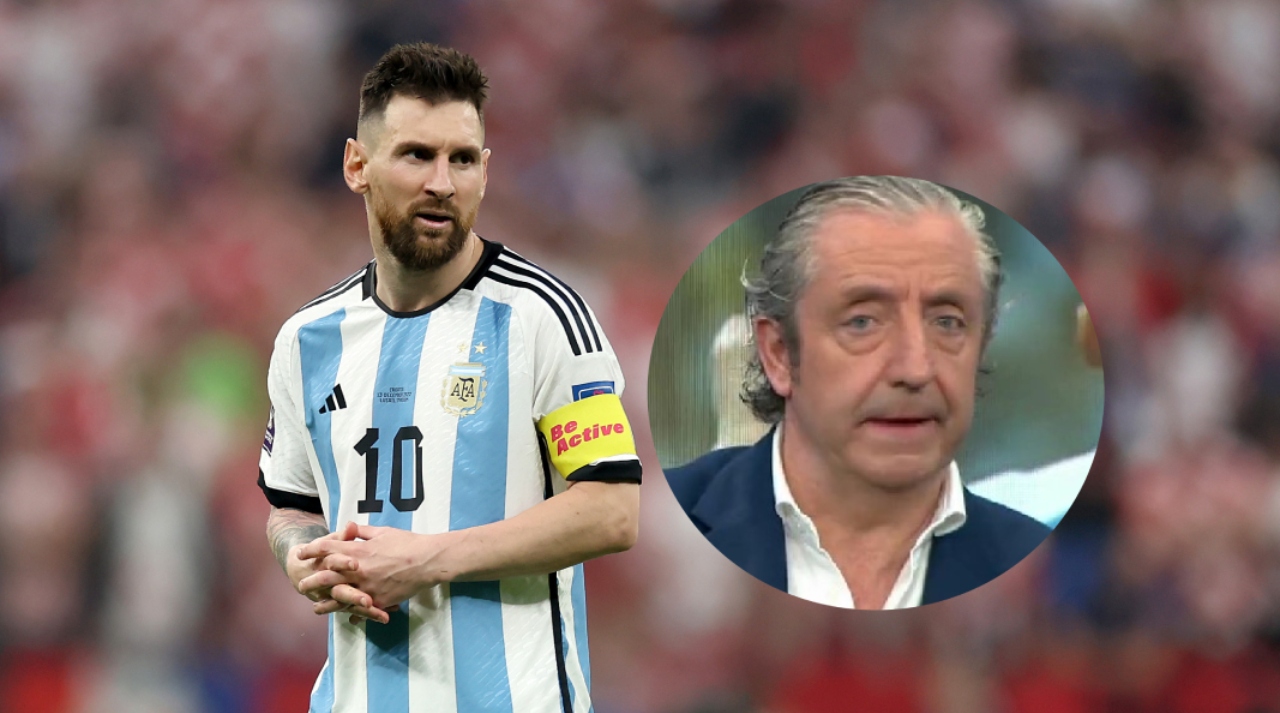 Pedrerol critica a Messi tras clasificar a la final del Mundial: "Es un error"