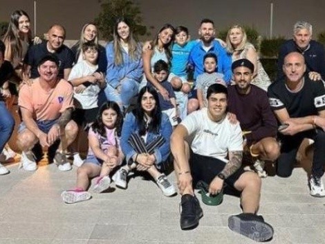 Messi copó la concentración: los 19 familiares que fueron a visitarlo antes de la final del mundo