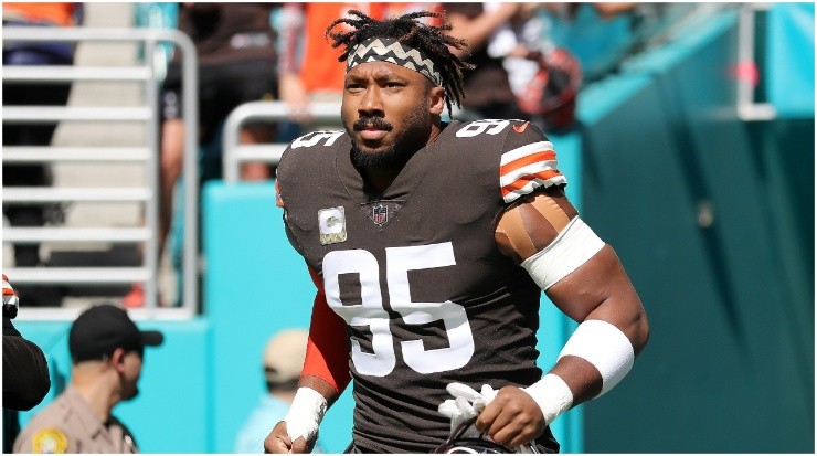 Garrett es uno de los cracks de los Browns. (Getty Images)