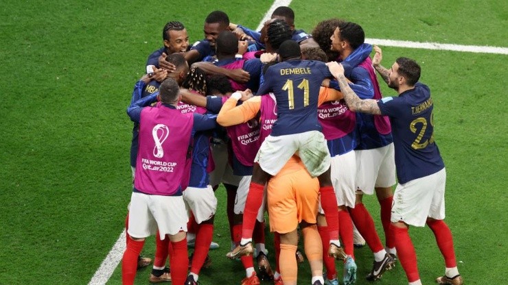Francia y Marruecos se enfrentan por la semifinales de Qatar 2022.