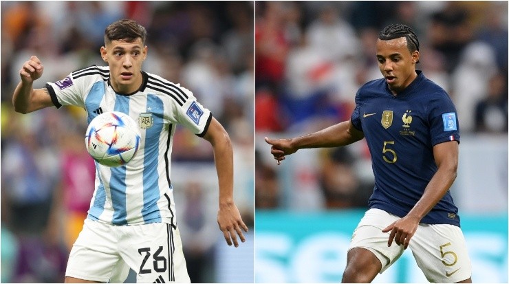 Nahuel Molina (left) and Jules Kounde. (Getty Images)