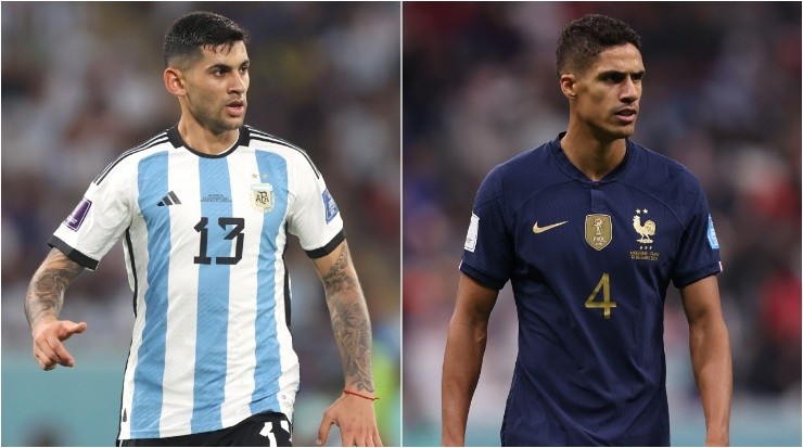 Cristian Romero (left) and Raphael Varane. (Getty Images)