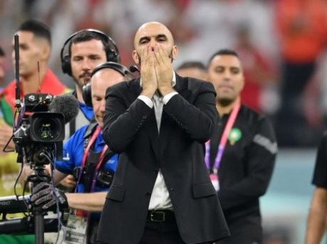 Qatar 2022:   Regragui recebe 'comentário inustiado' de treinador brasileiro sobre Seleção Marroquina: "Meu time pressionava assim"