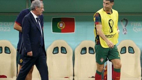 Photo by Francois Nel/Getty Images - Decisão de Fernando Santos de deixar Cristiano Ronaldo no banco de reservas foi muito criticada.