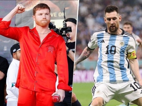 Canelo Álvarez ahora sí apoya a Messi, ¿se dio vuelta tras el malentendido?