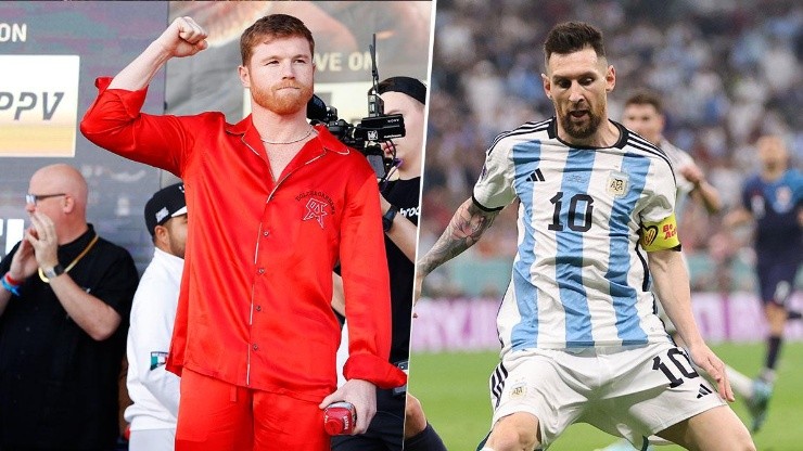 Canelo y Messi, los hombres de la polémica.