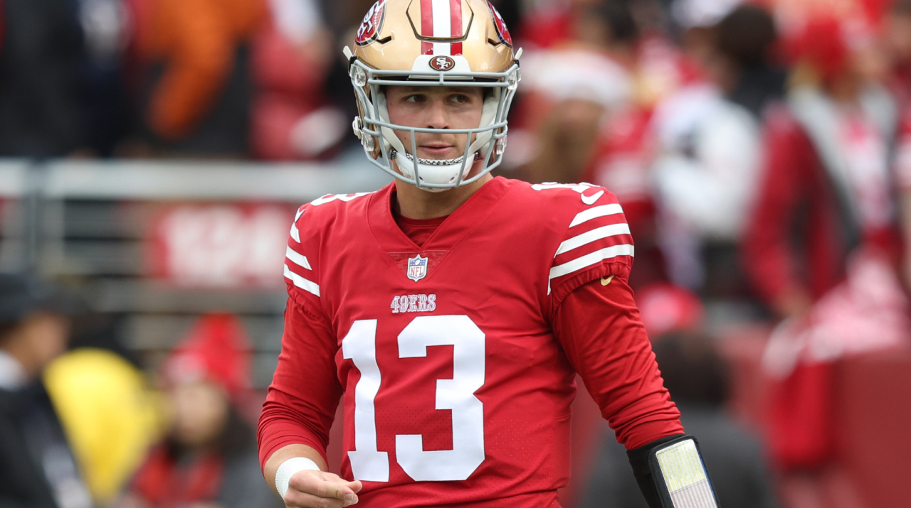 49ers QB Brock Purdy (oblique/rib) questionable for 'TNF' vs. Seahawks