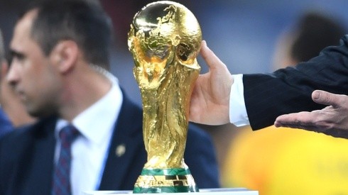The FIFA Men's World Cup trophy