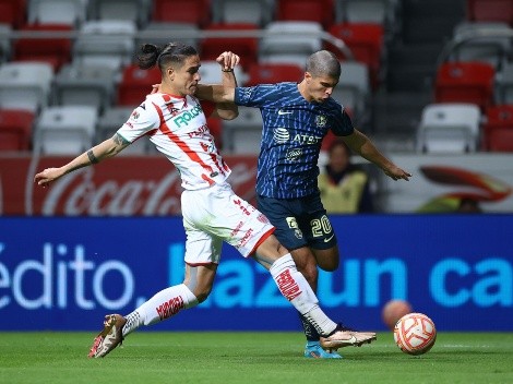 ¡De pie, señores! Necaxa y América igualaron en un partidazo por la Copa Sky (3-3)