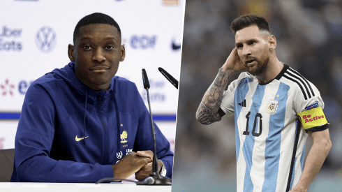 Kolo Muani: "Ya enfrenté a Messi y no me cambió la vida"