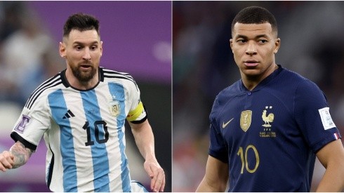 Lionel Messi and Kylian Mbappe