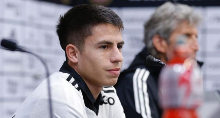 Matías Moya y sus primeras palabras como jugador de Colo Colo | Foto: Colo Colo 