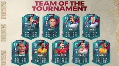 FIFA 23: Messi y Mbappé reciben nuevas cartas en el Team of the Tournament (TOTT)