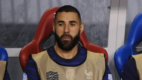 Karim Benzema con Francia.