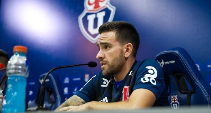 Zaldivia fue presentado en la U | Foto: U. de Chile 