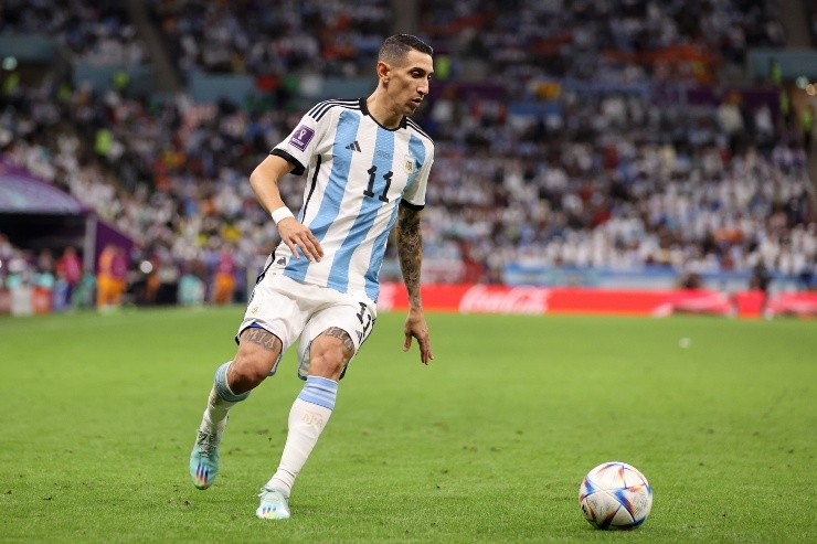 Di María está en condiciones pero podría ser suplente en la Final (Getty Images)