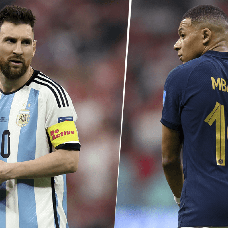 Las alineaciones de Argentina vs. Francia por la Copa del Mundo de Qatar 2022