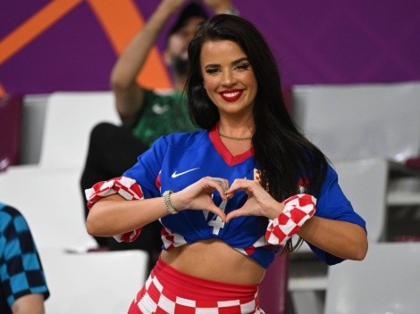 No se despidió: Miss Croacia en la final del Mundial de Qatar