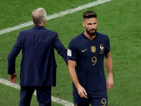 Social media react to Giroud's and Dembele's changes before the Argentina vs. France halftime