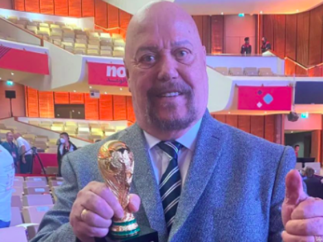 Qatar 2022: La emotiva despedida Enrique Perro Bermúdez como campeón del mundo