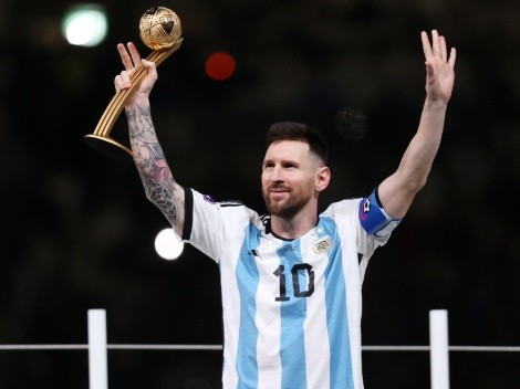 El mejor: Lionel Messi, ganador del Balón de Oro del Mundial