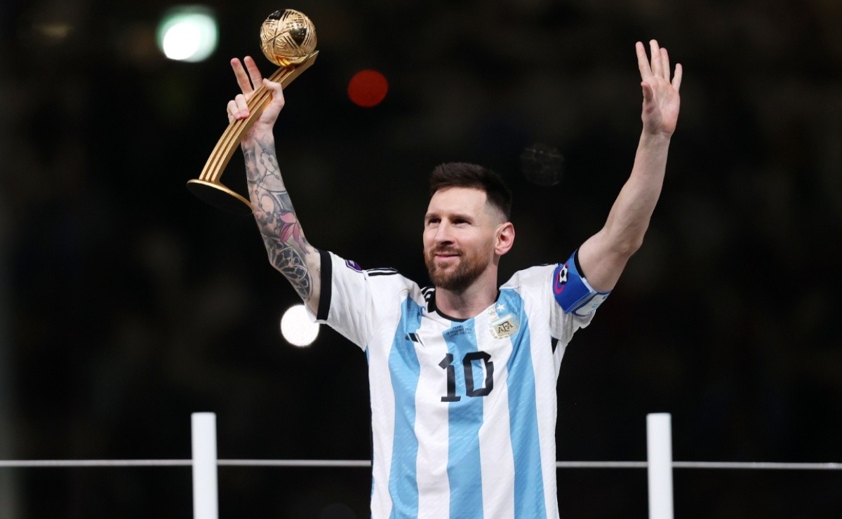 El mejor Lionel Messi, ganador del Balón de Oro del Mundial