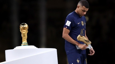 Mbappé solo tuvo que conformarse con el Botín de Oro en Qatar 2022.