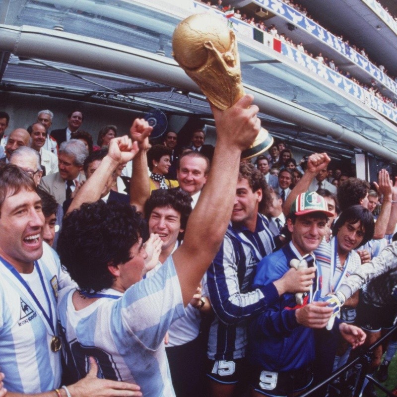 La foto de Maradona en México que predijo el título de Argentina en Qatar