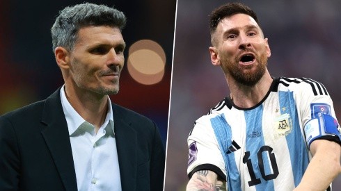 Fernando Ortíz se rindió ante Lionel Messi