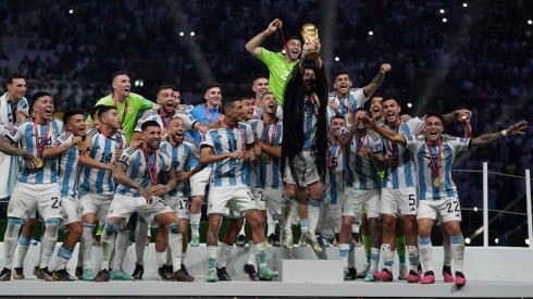 La selección de Argentina se convirtió en tricampeón del mundo.