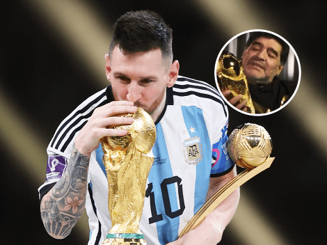 Messi, a lo Diego sobre la Copa: "Mirá lo que es, es hermosa"