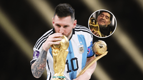 Messi, a lo Diego sobre la Copa: "Mirá lo que es, es hermosa"