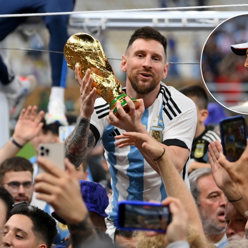 Checo Pérez felicitó a Lionel Messi tras la consagración de Argentina en Qatar 2022