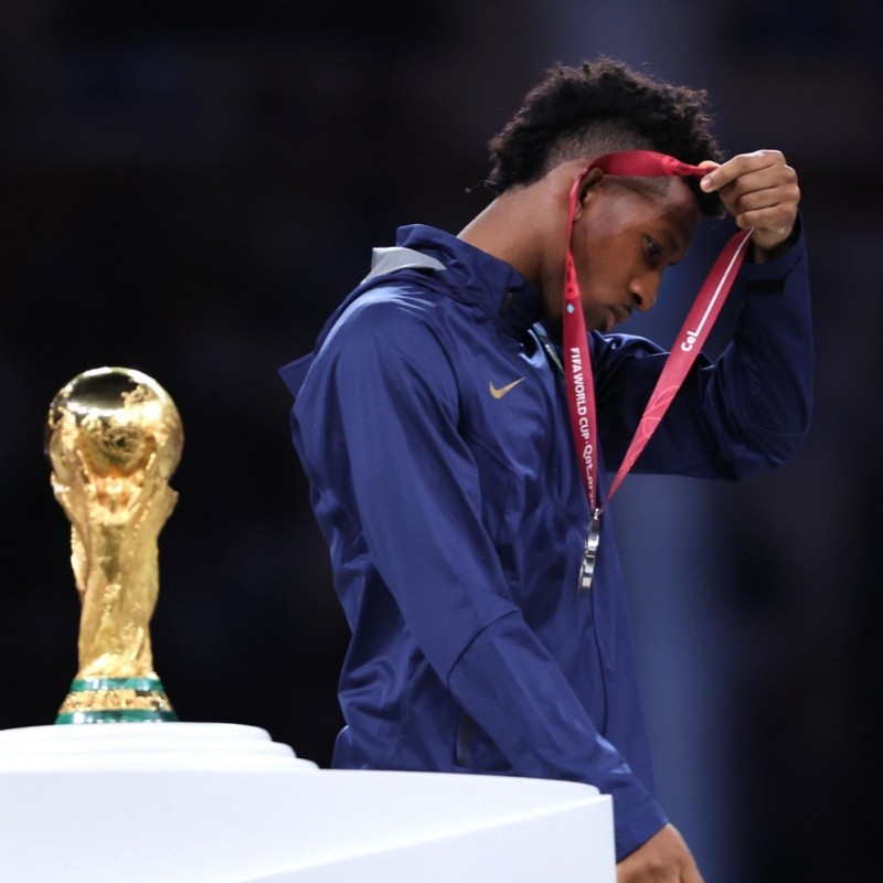 Coman fue víctima de ataques racistas tras la final de Qatar 2022