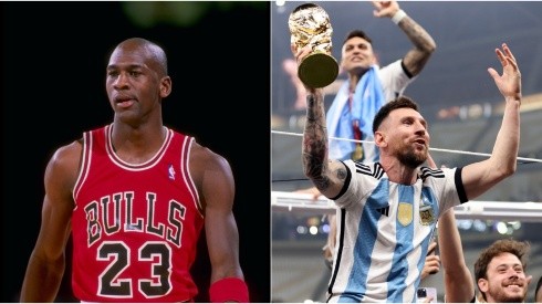 Michael Jordan y Lionel Messi.