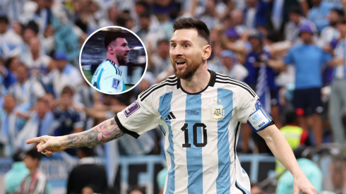 "¿Dónde está?": Messi y un video viral buscando al Dibu Martínez en Lusail tras la consagración