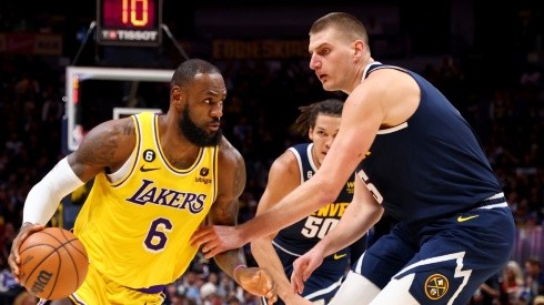 LeBron James y Nikola Jokic.