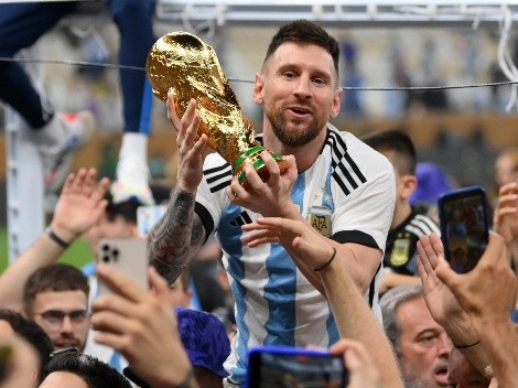 Las 11 mejores fotos de Lionel Messi con la Copa del Mundo