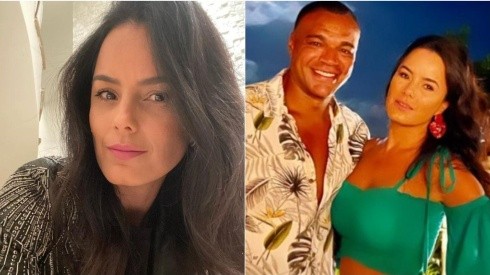 Luciele Di Camargo rebate notícias de esposa traída e zomba: “Parece”. Imagens: Reprodução/Instagram oficial da atriz.