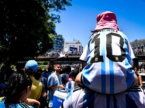 Millones de personas en las calles para recibir a los jugadores de Argentina
