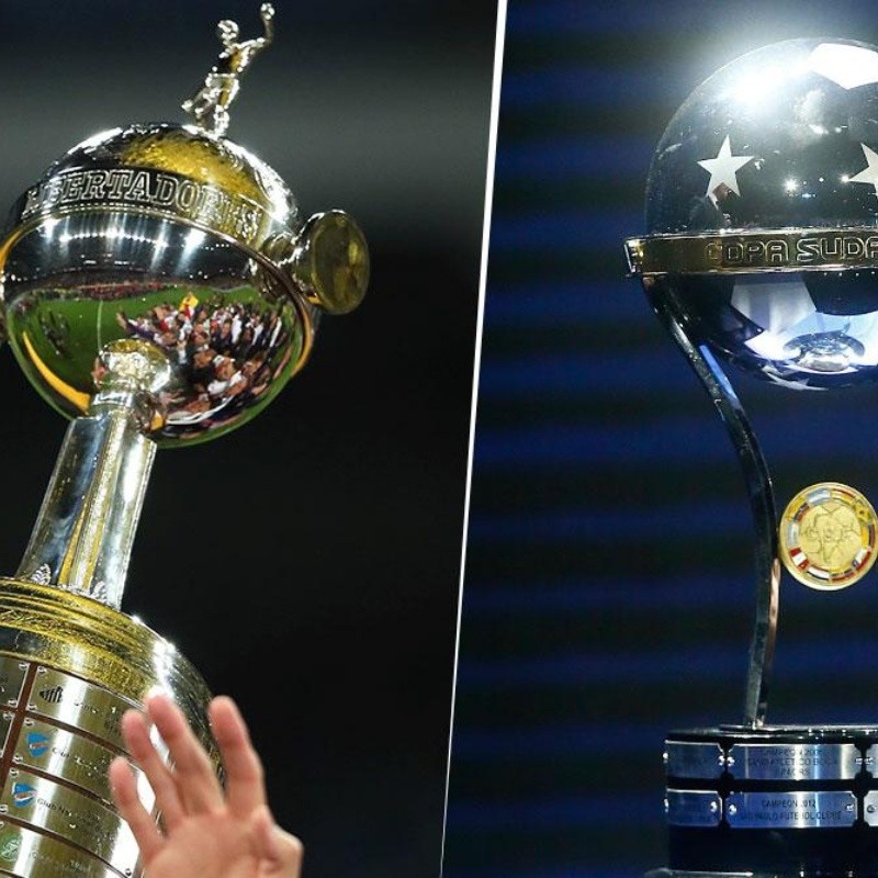 Los bombos para los sorteos de la Copa Libertadores y Sudamericana 2023